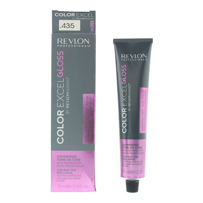 Revlon Color Excel Gloss .435 Peach Hair Colour 70ml