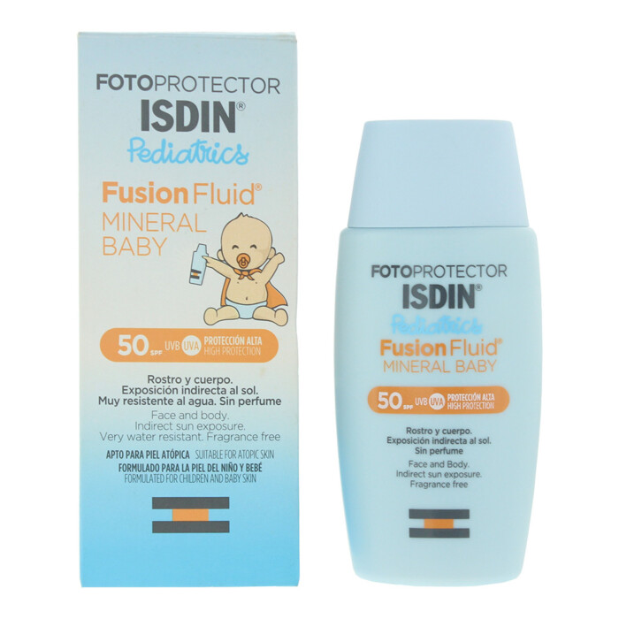 Isdin Fotoprotector Pediatrics Mineral Baby SPF 50 Fusion Fluid 50ml