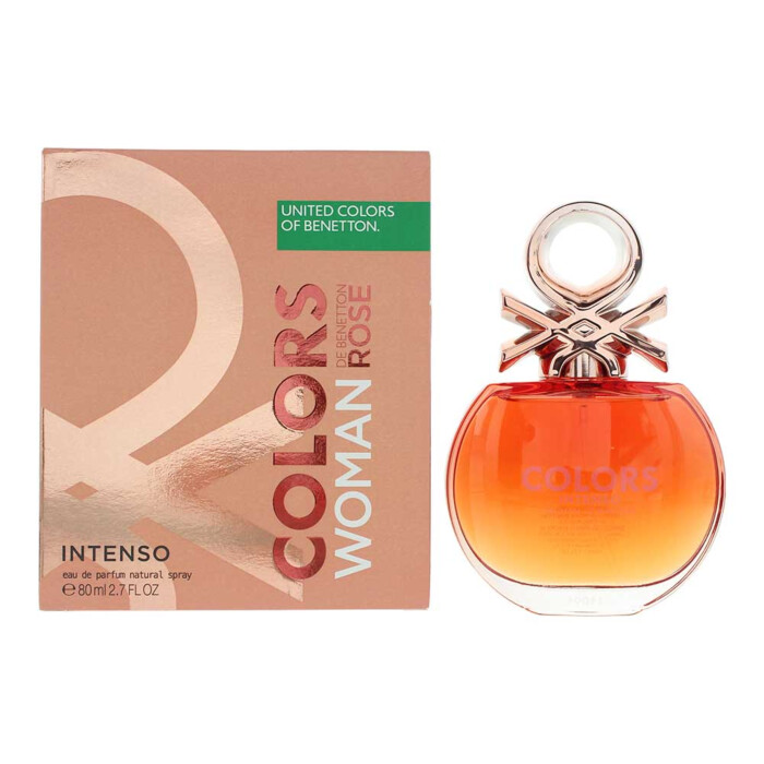 Benetton Colors Woman Rose Intenso Eau De Parfum 80ml