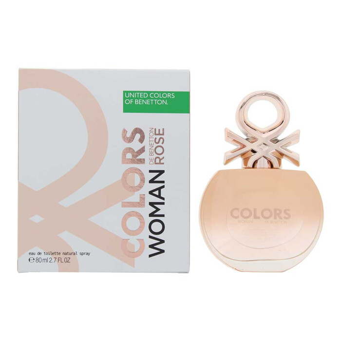 Benetton Colors Woman Rose Eau De Toilette 80ml