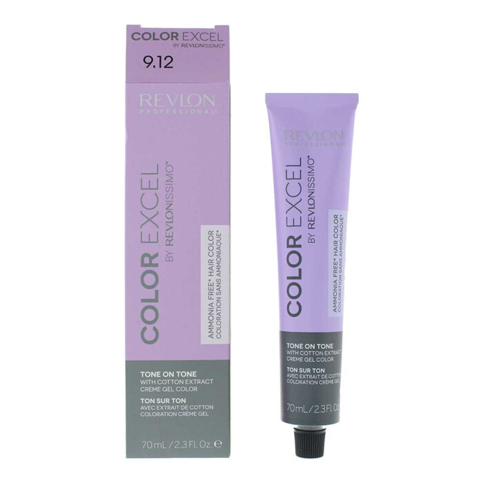 Revlon Color Excel 9.12 Very Light Ash Iridescent Blonde Hair Co