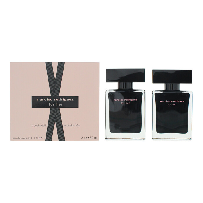 Narciso Rodriguez For Her 2 Piece Gift Set: Eau De Parfum 30ml - Eau De Parfum 3
