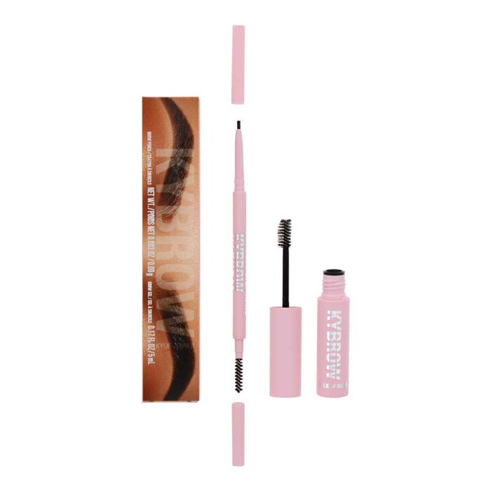 Kylie Jenner Kylie Kybrow 005 Dark Brown 2 Piece Gift Set: Eyebrow Pencil 0.9g -