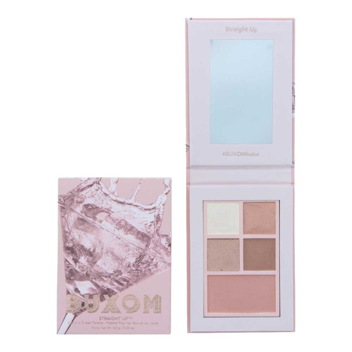 Buxom Straight Up Eye And Cheek Shadow Palette 6.5g