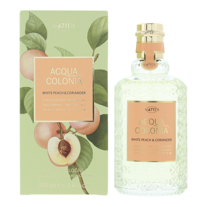 4711 Acqua Colonia White Peach & Coriander Eau De Cologne 100ml