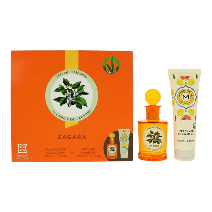 Monotheme Il Libro Degli Agrumi Zagara 2 Piece Gift Set: Eau De Toilette 100ml -