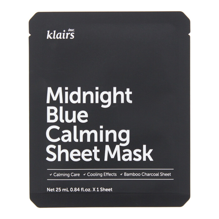 Dear Klairs Midnight Blue Calming Sheet Mask 25ml