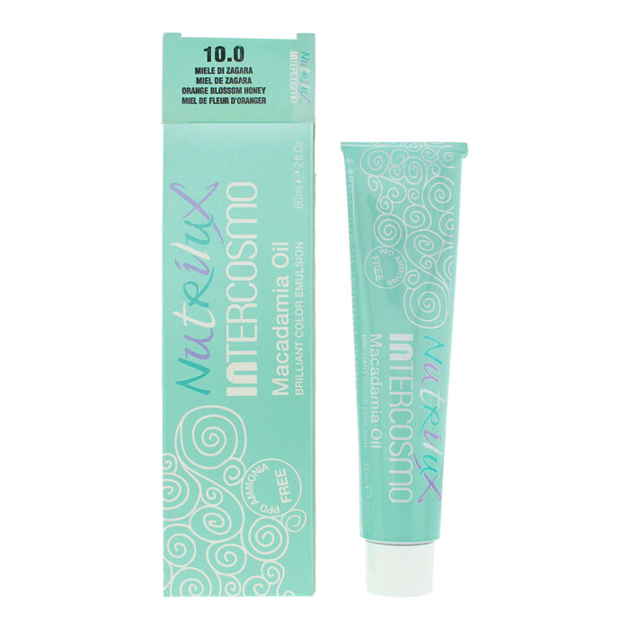 Intercosmo Nutrilux Macadamia Oil 10.0 Orange Blossom Honey Hair Care 60ml