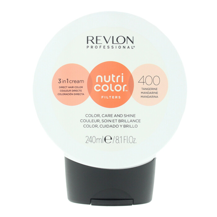 Revlon Nutri Color Filters 400 Tangerine 3 In 1 Hair Colour 240ml
