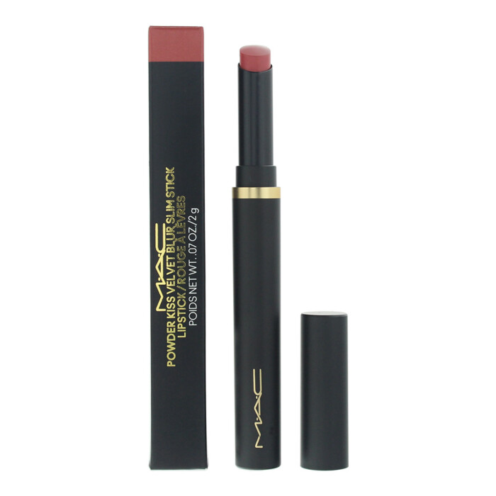 Mac Powder Kiss Velvet Blur Slim Stick 899 Brickthrough Lipstick 2g