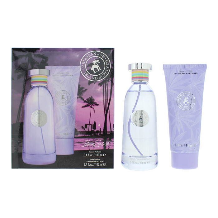 Caribbean Joe Island Supply Splash Photobox 2 Piece Gift Set: Eau De Parfum 100m