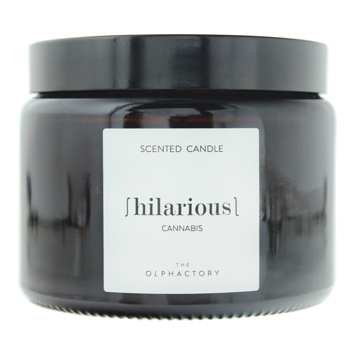 The Olphactory Hilarious Cannabis Scented Candle 360g