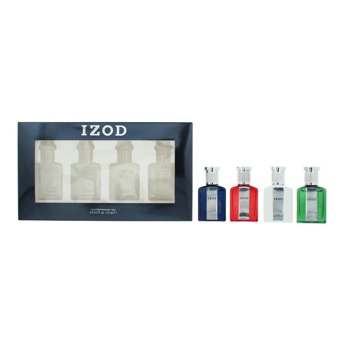 Izod Legacy Coffret 4 Piece Gift Set: Eau de Toilette 4 X 15ml