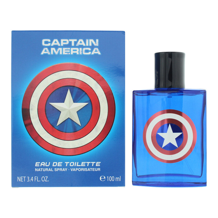 Marvel Captain America Eau De Toilette 100ml