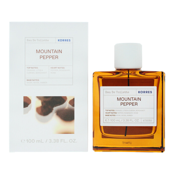 Korres Mountain Pepper Eau De Toilette 100ml