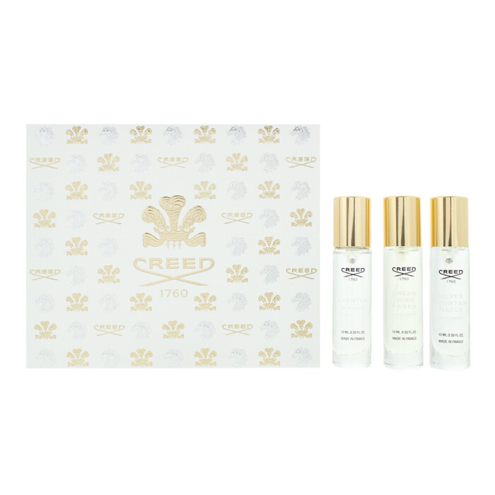 Creed 3 Piece Gift Set: Aventus Eau De Parfum 10ml - Green Irish Tweed Eau De Pa