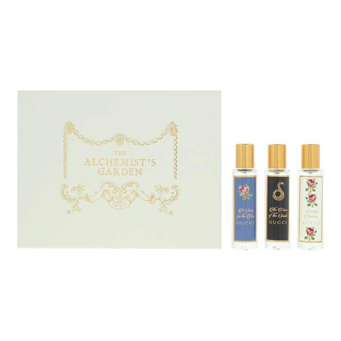Gucci The Alchemist's Garden 3 Piece Gift Set: A Song For The Rose Eau De Parfum