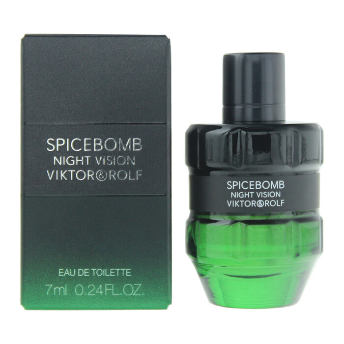 Viktor Rolf Spicebomb Night Vision EDT Mini 7ml for Men | Clear