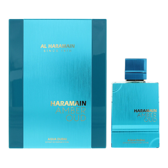 香水(男性用) Al Haramain Amber Oud Aqua Dubai 75ml Al Haramain Amber Oud Aqua Dubai Eau de Parfum 75ml | Clear Chemist