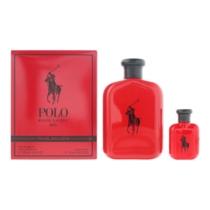Ralph Lauren Polo Red 2 Piece Gift Set: Eau De Toilette 125ml - Eau De Toilette