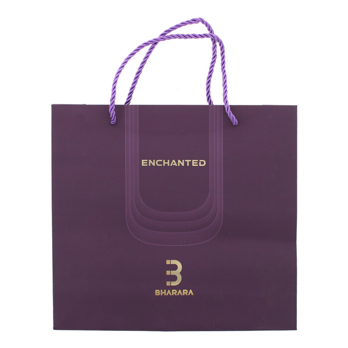 Bharara Enchanted Purple Paper Bag
