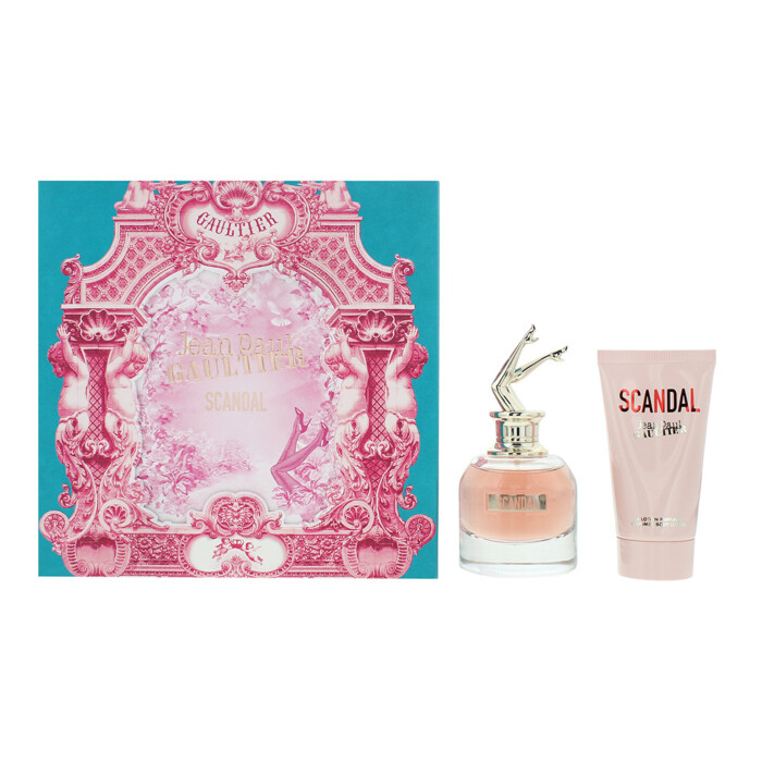 Jean Paul Gaultier Scandal 2 Piece Gift Set: Eau De Parfum 50ml - Body Lotion 75