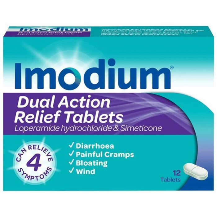 Imodium Dual Action Tablets