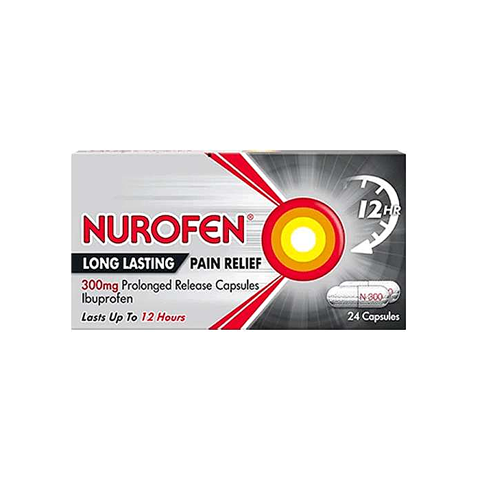 Nurofen Back Pain 300mg Sustained Release Capsules