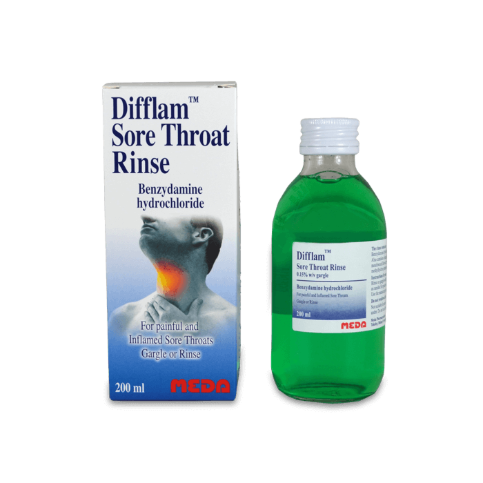 Difflam Sore Throat Rinse (200ml)
