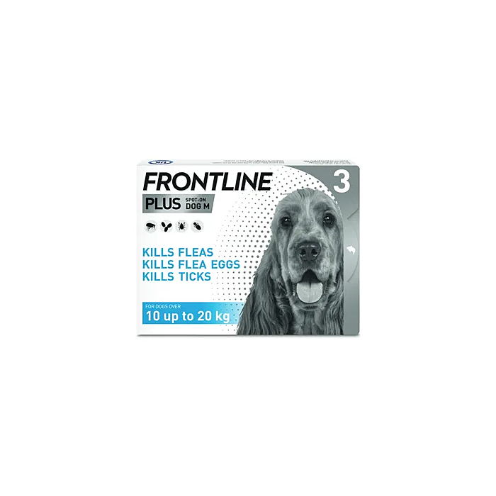 Frontline Plus Medium Dog x 3