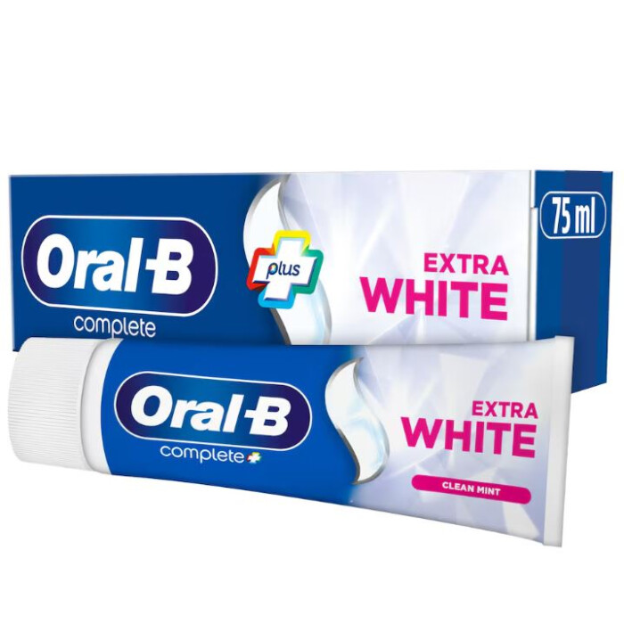 Oral-B Complete Plus Extra White Toothpaste 75ml