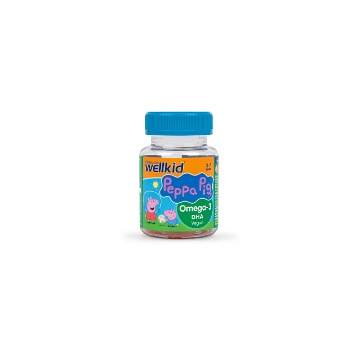 Wellkid Peppa Pig Omega 3 Orange Flavour 30 Jellies