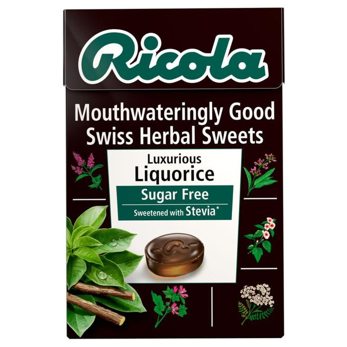 Ricola Liquorice Sugar Free