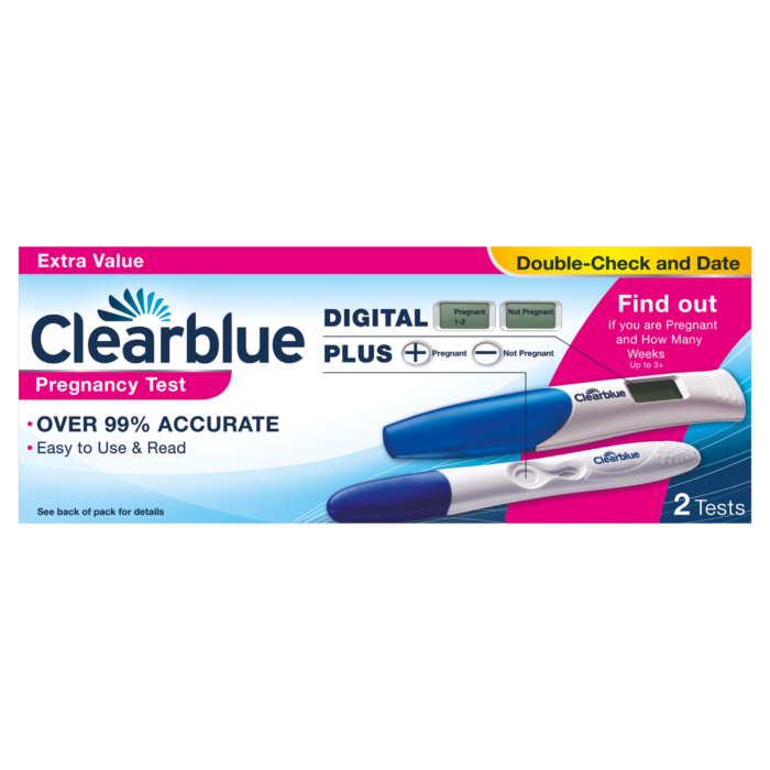 Clearblue Pregnancy Test Double Check and Date Kit