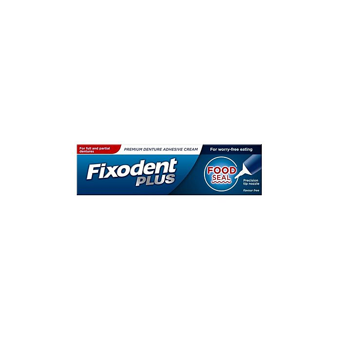 Fixodent Plus Food Seal Premium Denture Adhesive