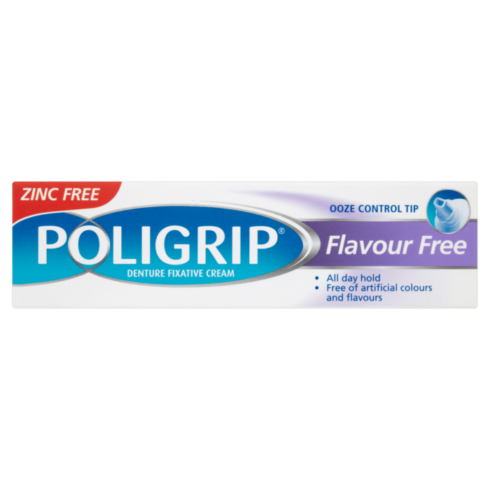 Poligrip Flavour Free