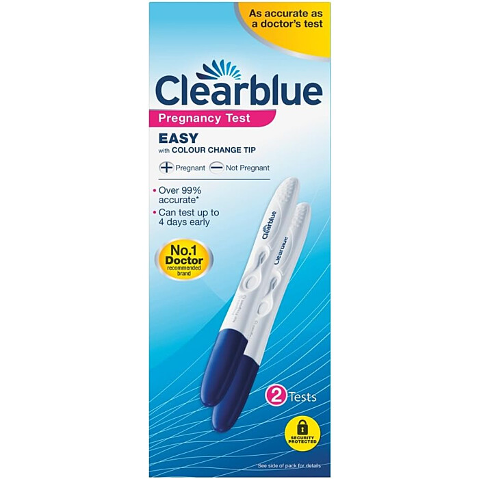 Clearblue Pregnancy Test with Colour Change Tip (2 Tests)