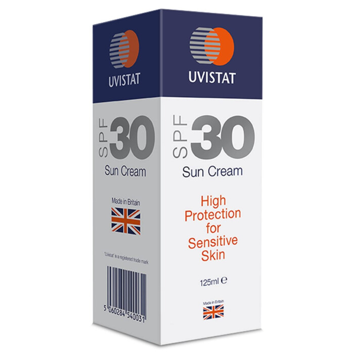 Uvistat SPF 30 Sun Cream x 125ml