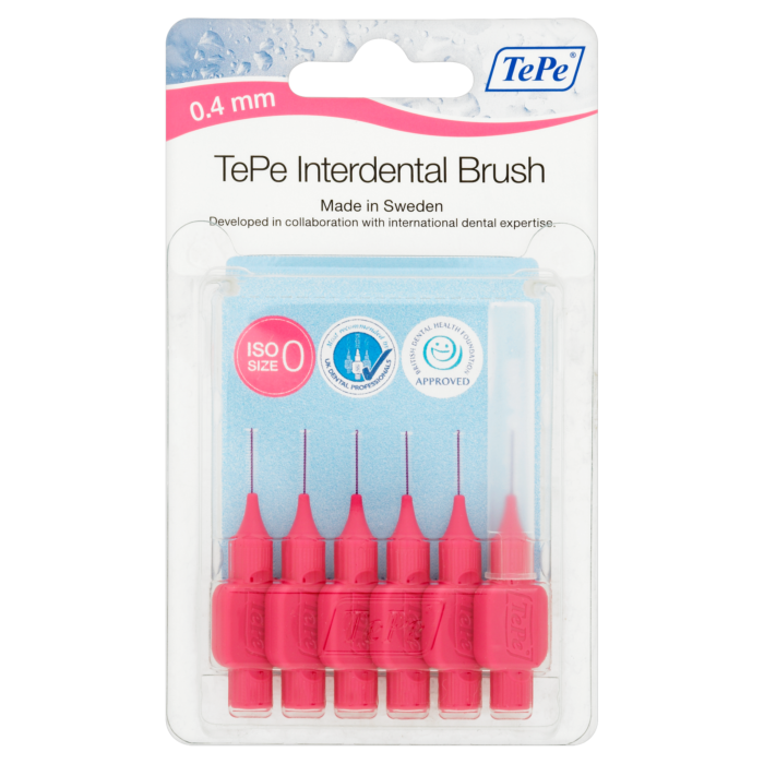 Tepe Interdent Brush Pink 0.4mm
