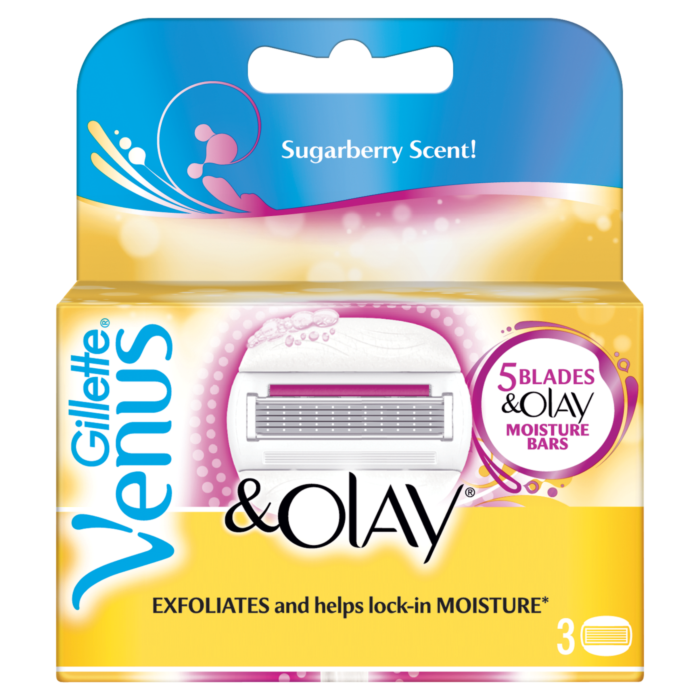 Venus Sugarberry Blades 3 pack
