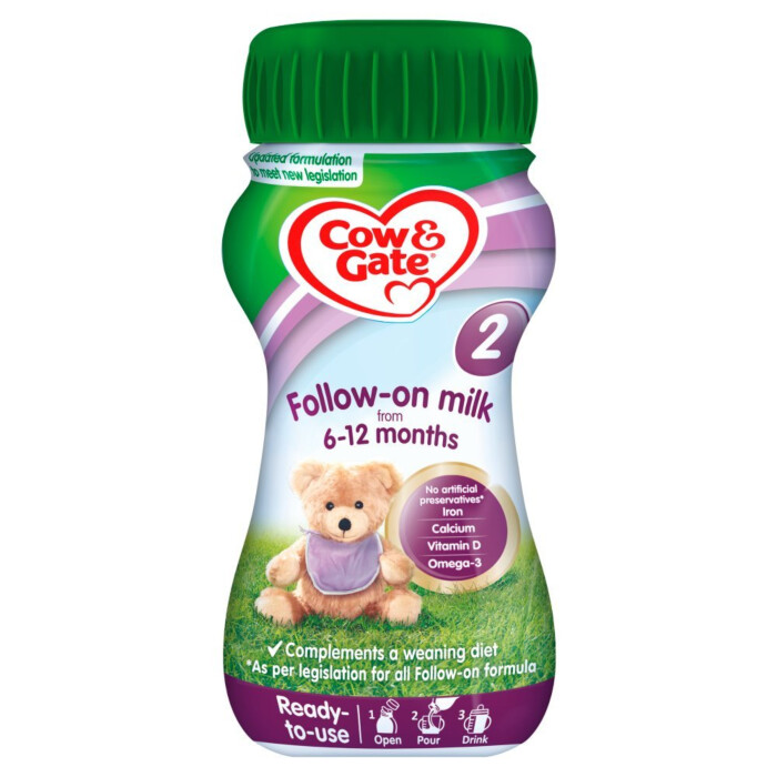 Cow & Gate 2 Follow On Milk Liquid