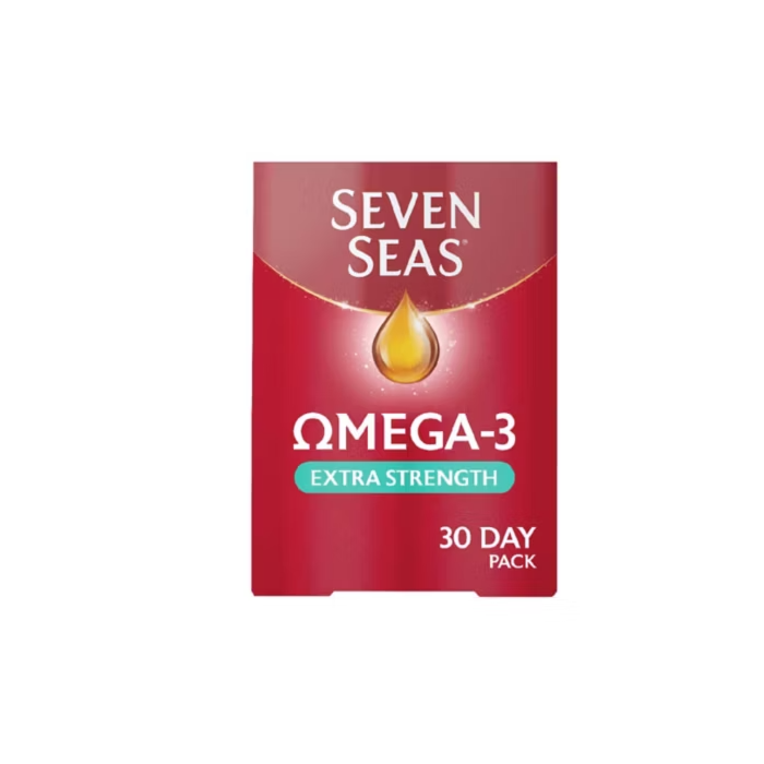 Seven Seas Omega-3 Fish Oil Extra Strength 30 One-A-Day Capsules