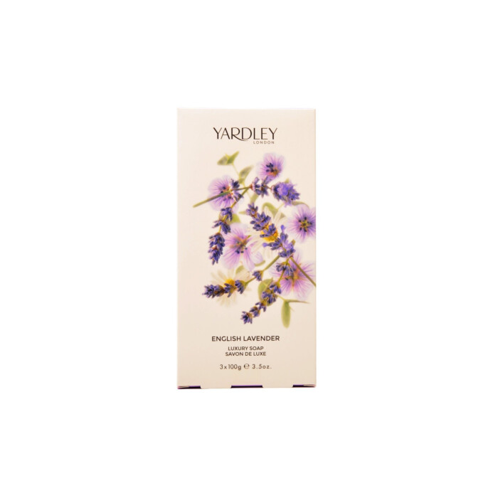 English Lavender 3 X 100g Soap Yardley