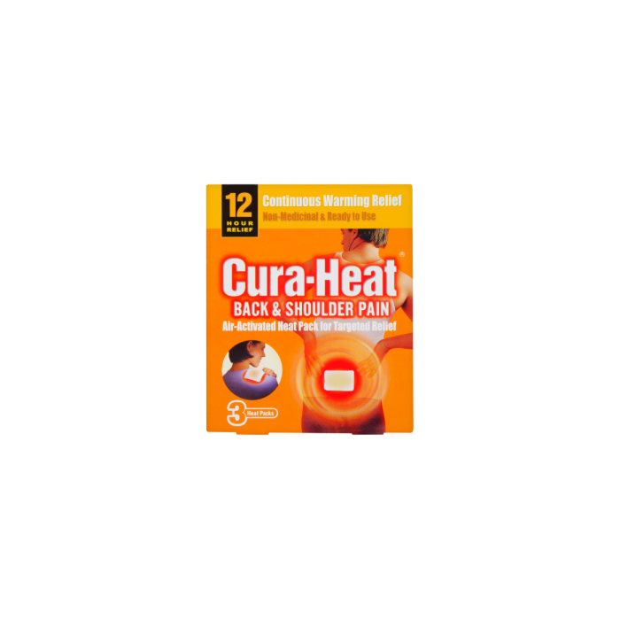 Cura Heat Pads Back&shoulder