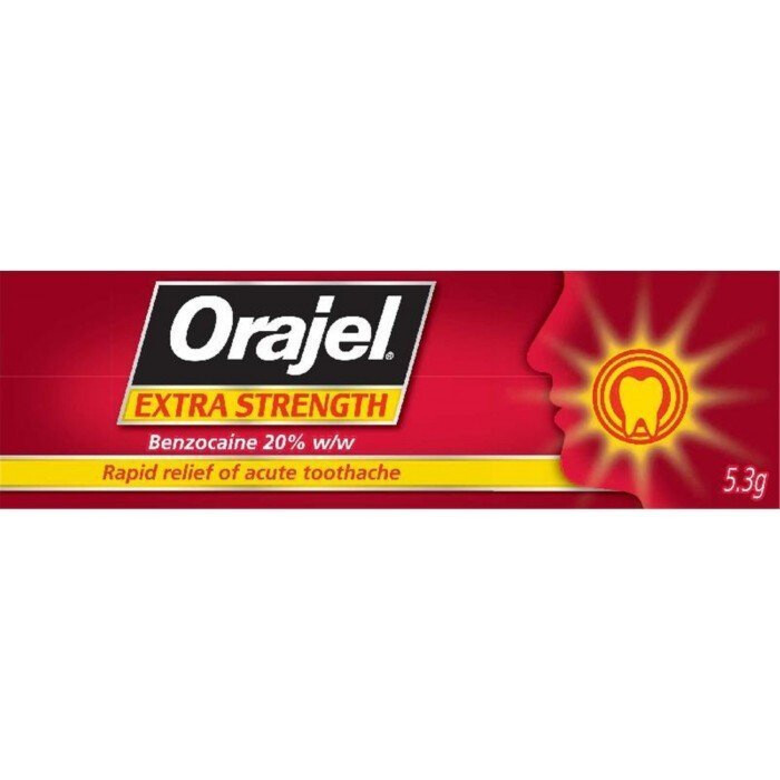 Orajel Extra Strength Dental Gel