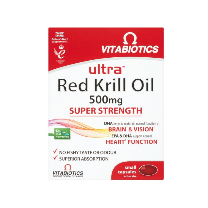 Ultra Krill Oil 500mg Caps