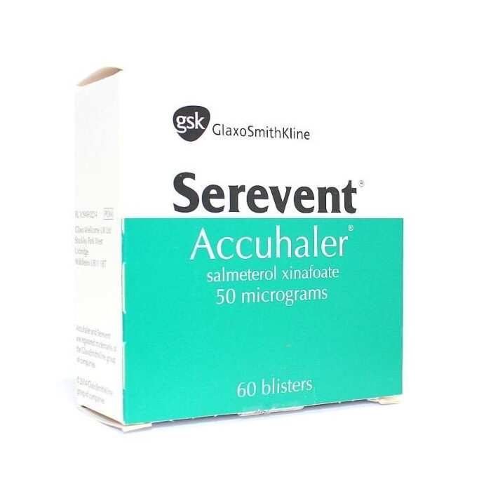 Serevent 50mcg accuhaler