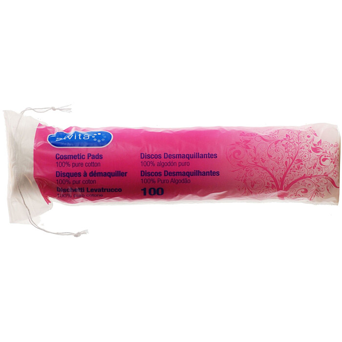 Alvita Cosmetic Pads Round