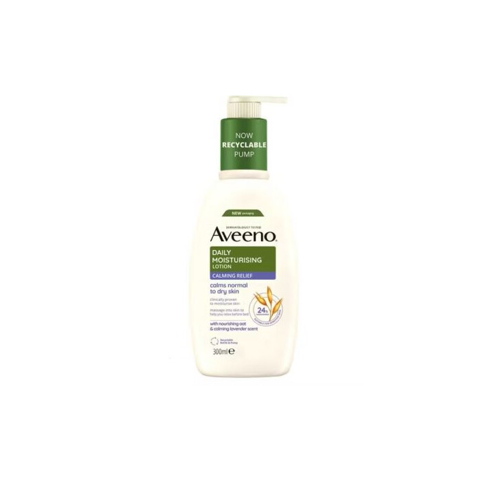 Aveeno Daily Moist Lotion Lavender 300ml