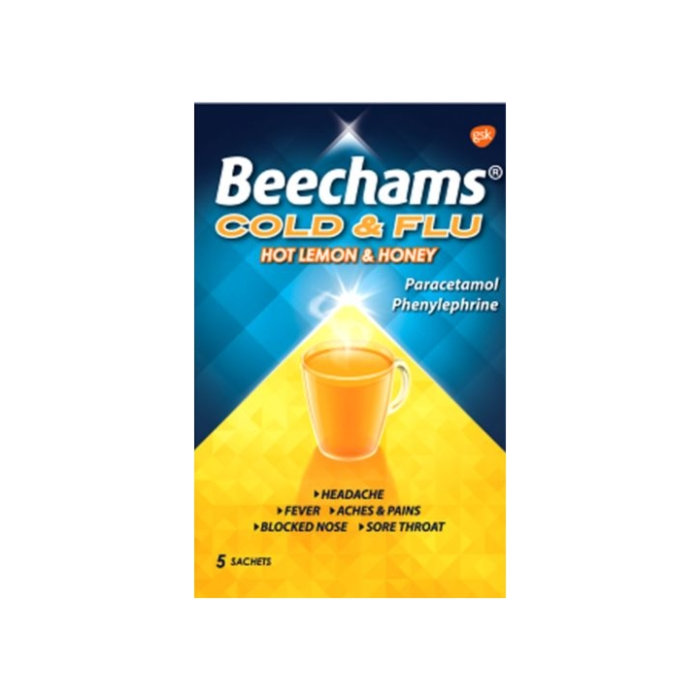 Beechams Cold & Flu Hot Honey & Lemon